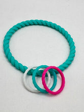 Load image into Gallery viewer, Women’s Braided Silicone Ring- Stackable
