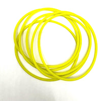 Load image into Gallery viewer, Women’s  Silicone Jelly  Bracelet - Stackable - set of 6 - size 7.5”
