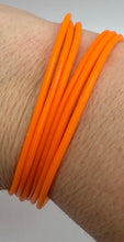 Load image into Gallery viewer, Women’s Silicone Jelly Bracelet - Stackable - set of 6 - size 8.5”
