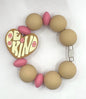 Be Kind  Beaded Cup Charm - cup handle charm - tumbler charm- accessories