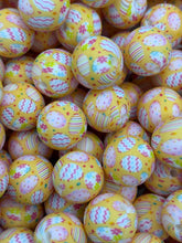 Load image into Gallery viewer, 10 Easter Print Silicone Beads - 15mm
