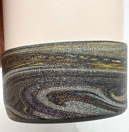 New Gray Marble Glitter Tumbler Boot - Silicone Boot- Tumbler Accessories