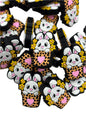 Easter Bunny in Basket,  Silicone Focal Bead