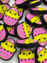 Load image into Gallery viewer, Chick in Easter Egg,  Silicone Focal Bead
