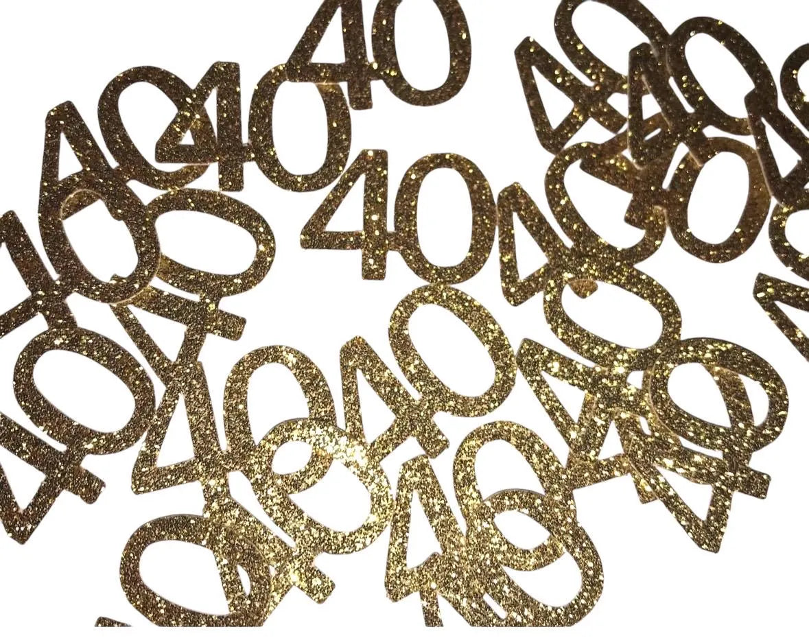 Age/Number Confetti