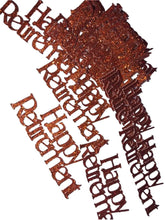 Load image into Gallery viewer, Happy Retirement confetti, table scatter, 50 pieces
