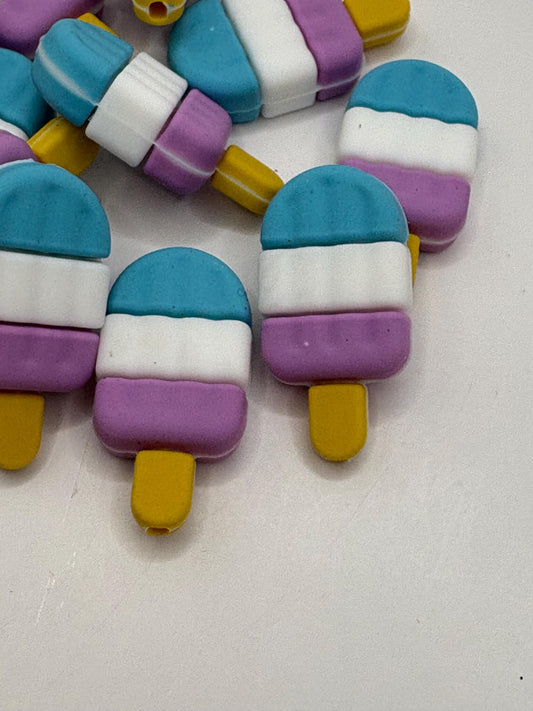 Popsicle 3D Silicone Focal Bead