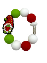 Load image into Gallery viewer, Strawberry Gnome  Beaded Cup Charm - cup handle charm - tumbler charm - accessories

