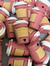 Load image into Gallery viewer, But First Coffee 3D Silicone Focal Bead
