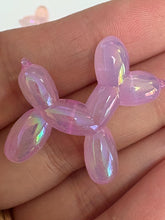 Load image into Gallery viewer, Balloon Dog Acrylic  Focal Beads - 5 Ct
