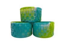 Load image into Gallery viewer, Tie Dye Checkered Textured Tumbler Boot - Silicone Boot- Tumbler Accessories
