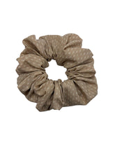 Load image into Gallery viewer, Tan XL Hair Scrunchie
