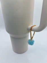 Load image into Gallery viewer, Mini Pom Pom Cup Handle Charm - tumbler charm -bag charm-  accessories
