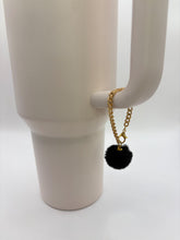 Load image into Gallery viewer, Mini Pom Pom Cup Handle Charm - tumbler charm -bag charm-  accessories
