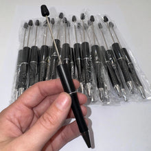 Load image into Gallery viewer, Beadable Plastic Pen, Pen Blank, DIY Pen -Black
