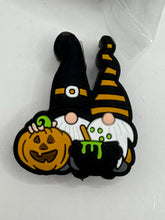 Load image into Gallery viewer, Halloween Gnomes Silicone Focal Bead - Halloween Focal
