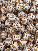 Load image into Gallery viewer, Iced Coffee Print Silicone Beads - 15mm - 10 CT
