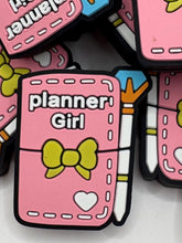 Load image into Gallery viewer, Planner Girl Silicone Focal Bead
