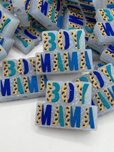 Load image into Gallery viewer, Boy Mama Silicone Focal Bead
