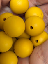Load image into Gallery viewer, Mustard Yellow Silicone Beads
