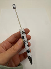 Load image into Gallery viewer, Beadable Plastic Pen, Pen Blank, DIY Pen - Paw Print
