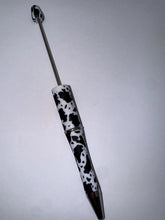 Load image into Gallery viewer, Beadable Plastic Pen, Pen Blank, DIY Pen - Cow Print
