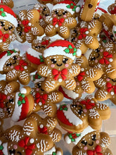 Load image into Gallery viewer, Gingerbread Silicone Focal Bead
