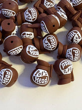 Load image into Gallery viewer, Pot Head Coffee 3D Silicone Focal Bead
