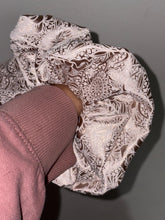 Load image into Gallery viewer, Petals and Pearl XL Scrunchie – Satin Hair Elastic
