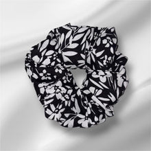 Load image into Gallery viewer, Midnight Bloom XL Scrunchie
