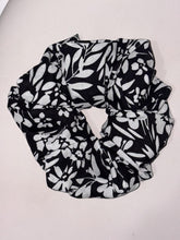 Load image into Gallery viewer, Midnight Bloom XL Scrunchie
