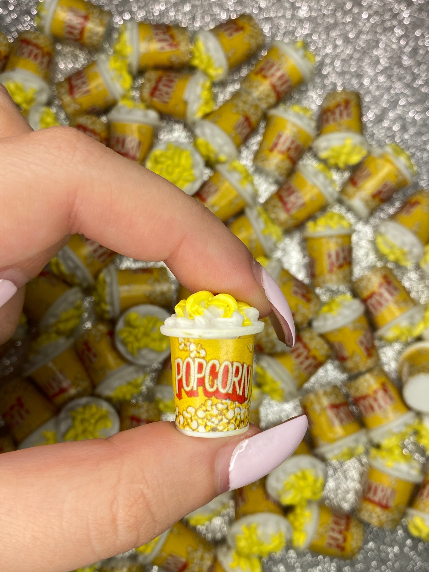 Popcorn Charms 5 pieces