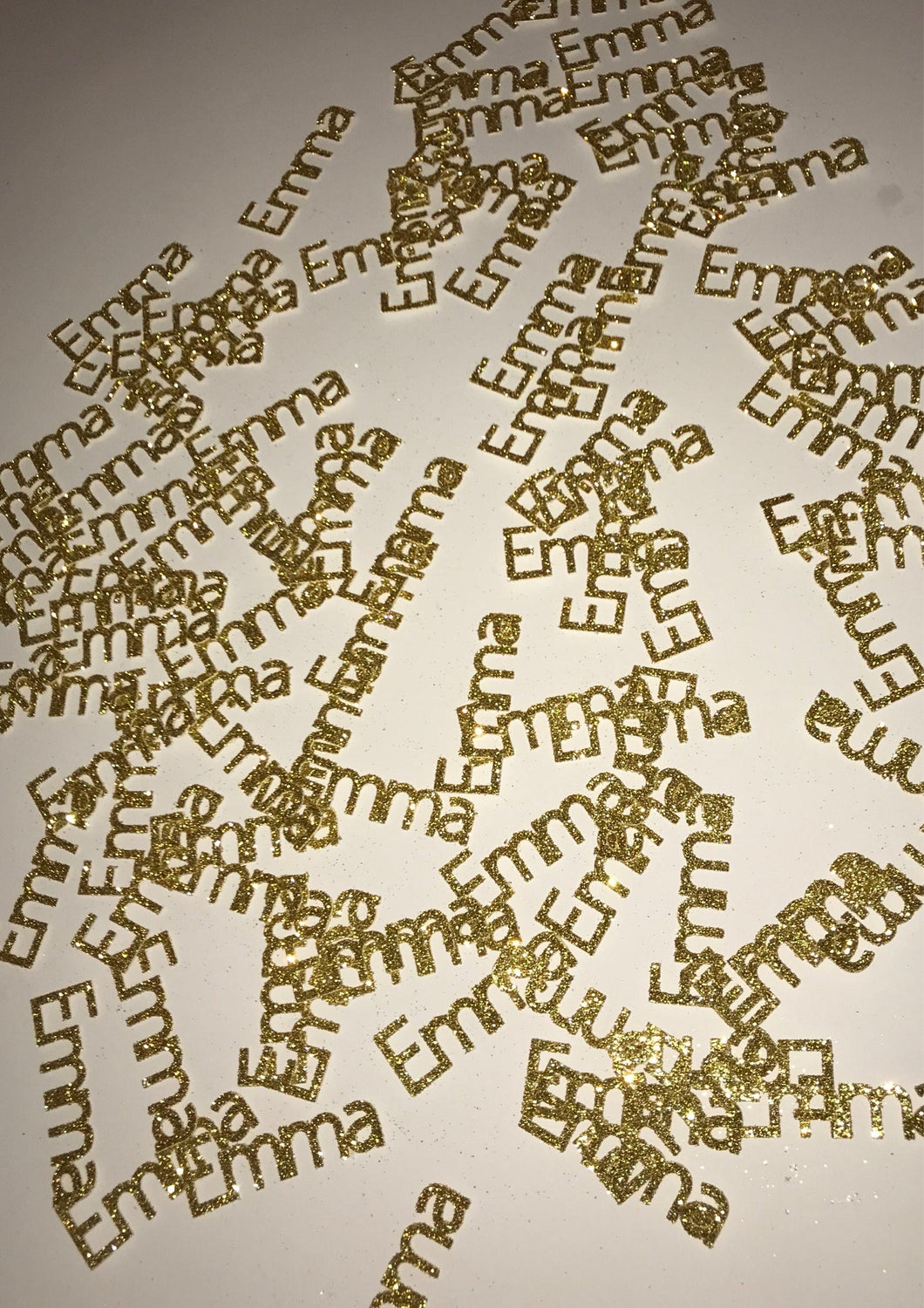 Personalized Custom Confetti - table scatter - 50 pieces