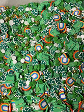 Load image into Gallery viewer, St Patrick’s Day Polymer Clay Sprinkles mix 0.5 oz bag
