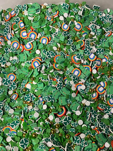 St Patrick’s Day Polymer Clay Sprinkles mix 0.5 oz bag